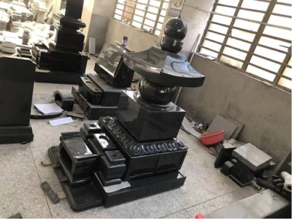 Chinese Yamazaki Japanese-style tombstone Factory